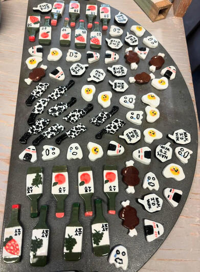 Handmade Clay Pins